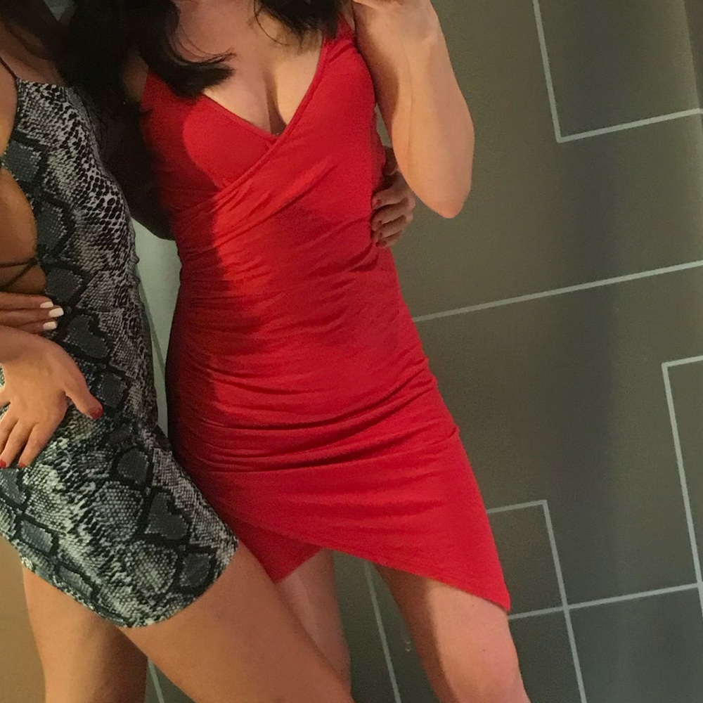 Revolve Clayton Asymmetrical Mini Dress Las Vegas